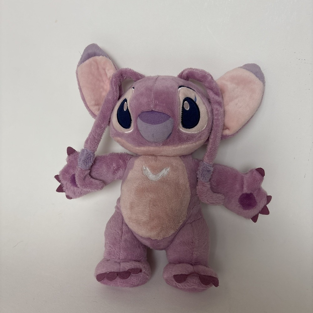 Disney Lilo & Stitch Pink Angel 10" Plush Stuffed Doll Girlfriend Alien Toy